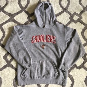 Nike Gray Cavaliers Hoodie